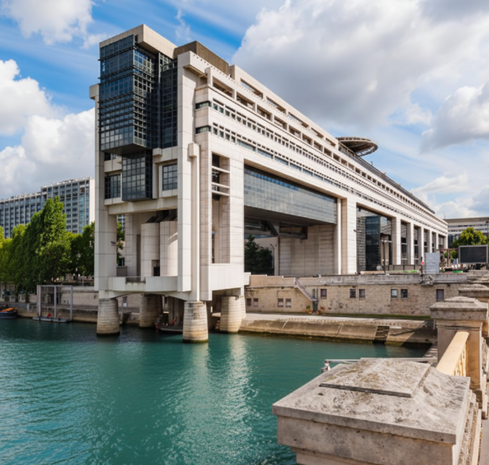 Image des finances publiques de Bercy pour illustrer la fiscalité